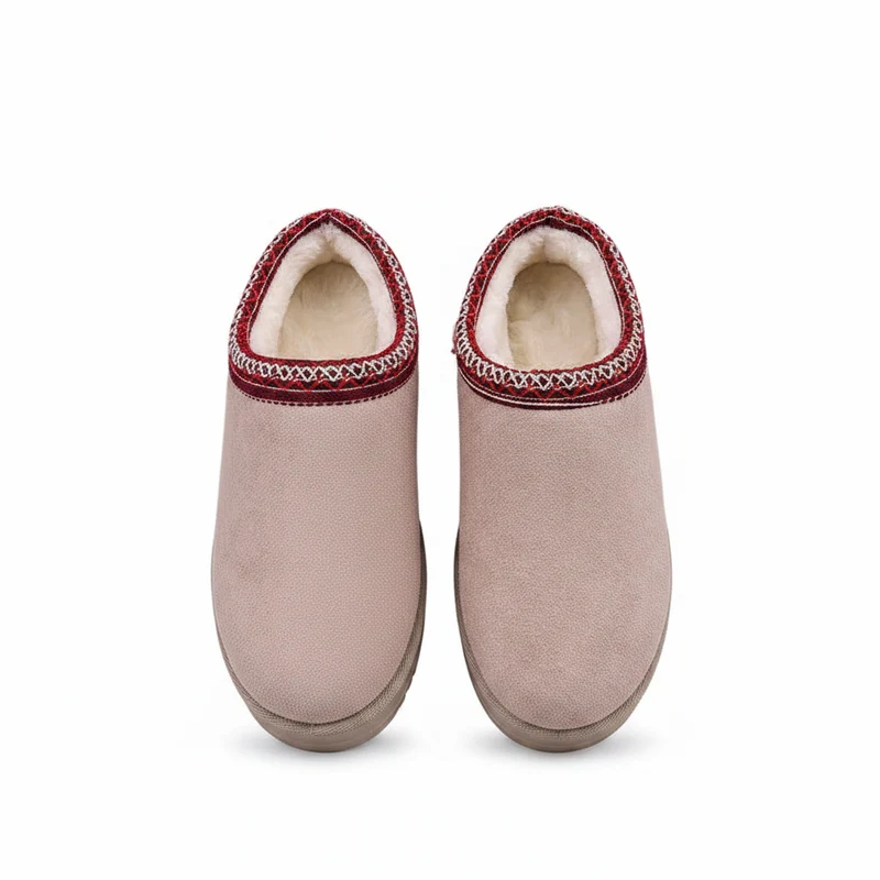 Gemütliche und schicke gewebte Schneestiefel für Damen für winterlichen Komfort