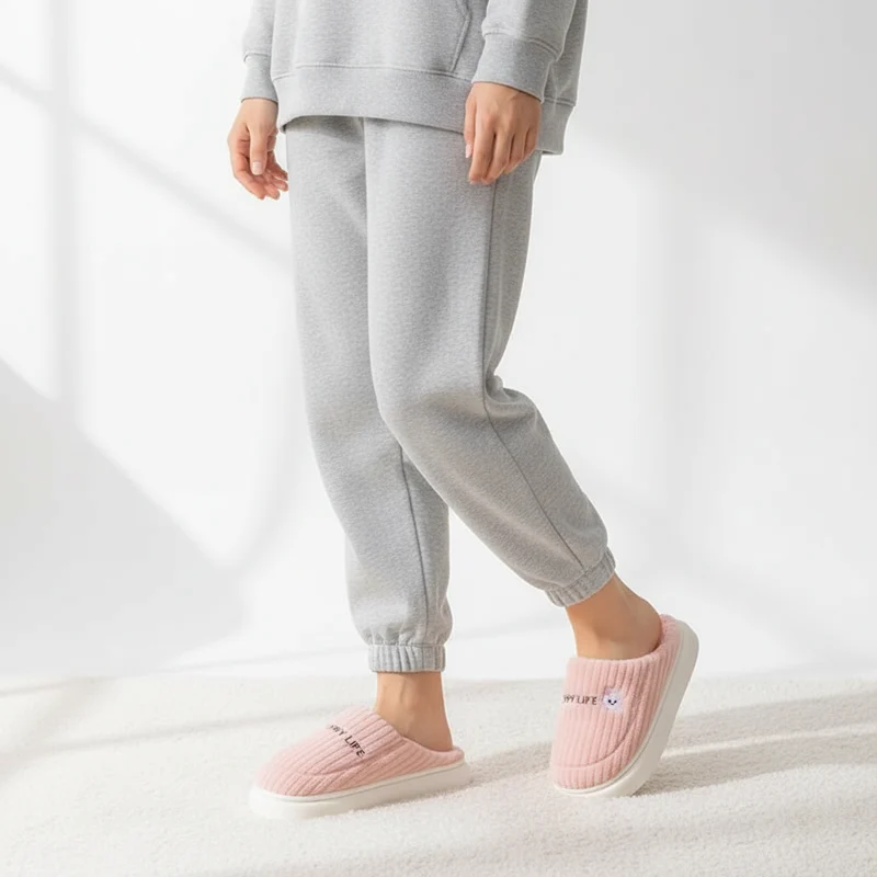 Warme Baumwollpantoffeln für Damen – Gemütlicher Komfort für drinnen in diesem Winter