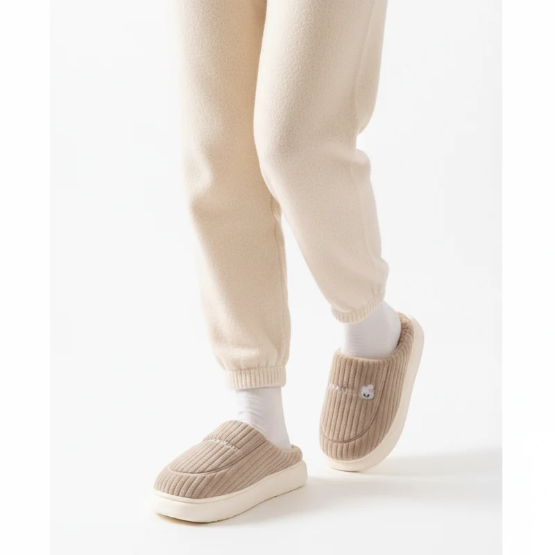 Warme Baumwollpantoffeln für Damen – Gemütlicher Komfort für drinnen in diesem Winter