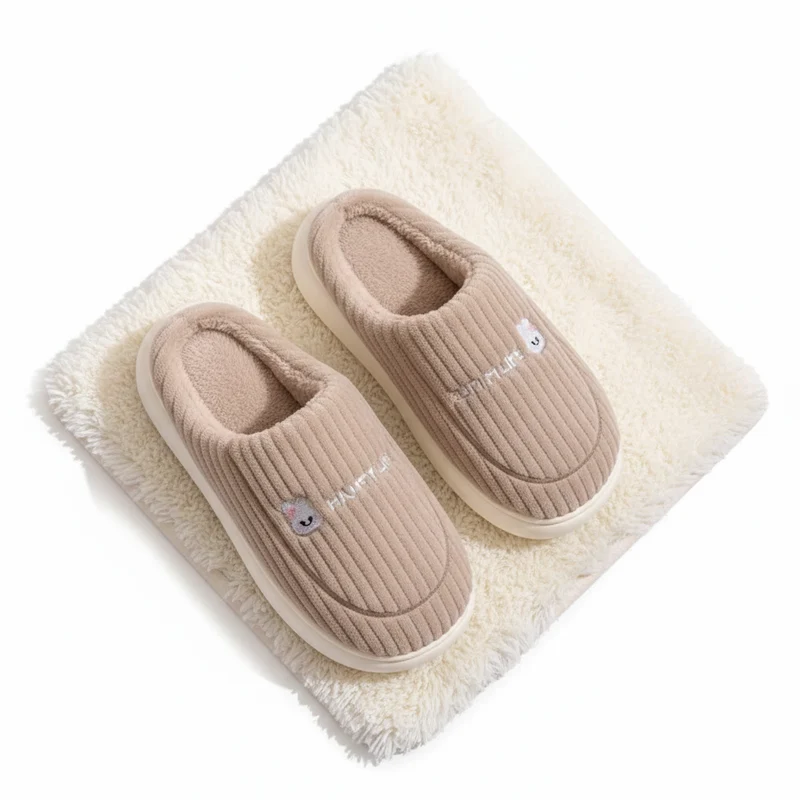 Warme Baumwollpantoffeln für Damen – Gemütlicher Komfort für drinnen in diesem Winter