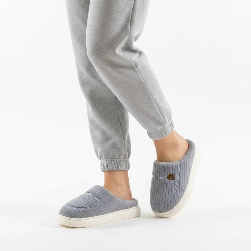 Warme Baumwollpantoffeln für Damen – Gemütlicher Komfort für drinnen in diesem Winter