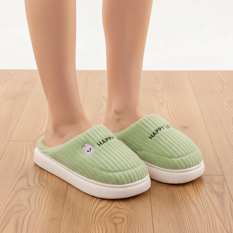 Warme Baumwollpantoffeln für Damen – Gemütlicher Komfort für drinnen in diesem Winter