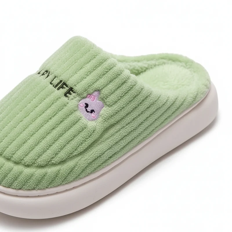 Warme Baumwollpantoffeln für Damen – Gemütlicher Komfort für drinnen in diesem Winter