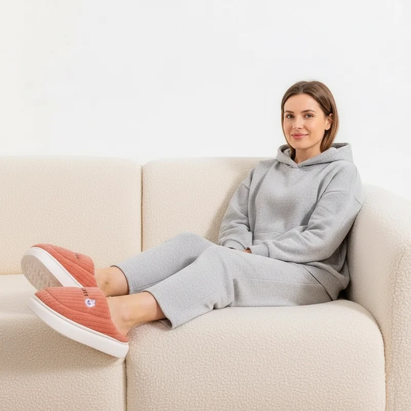 Warme Baumwollpantoffeln für Damen – Gemütlicher Komfort für drinnen in diesem Winter