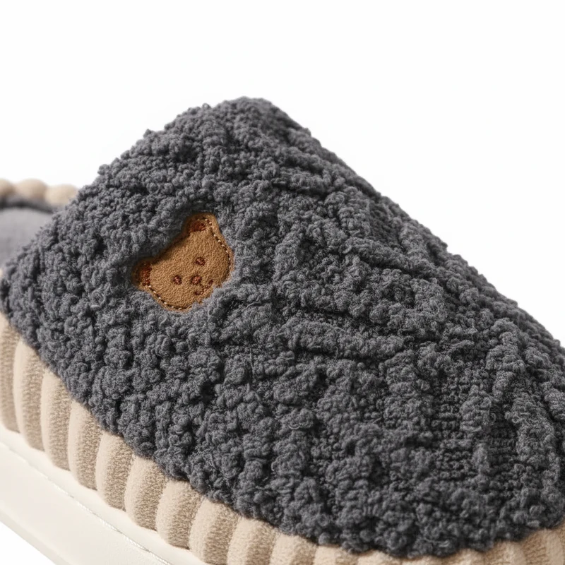 Kuschelige, flauschige Winterpantoffeln für Paare – Warm und komfortabel für drinnen