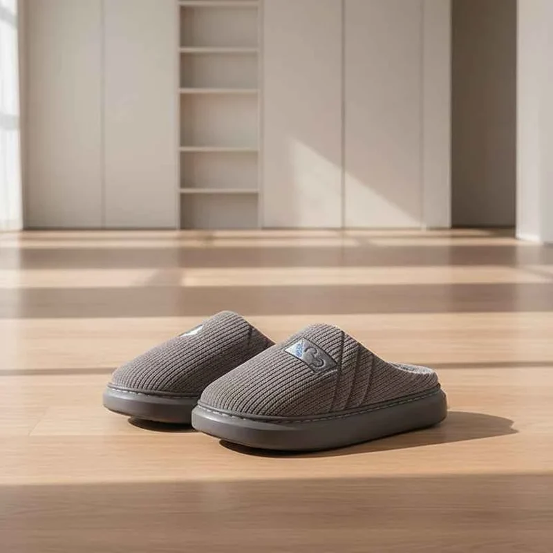 Luxuriöse Damen-Plüschpantoffeln – Weiche und elegante Hausschuhe