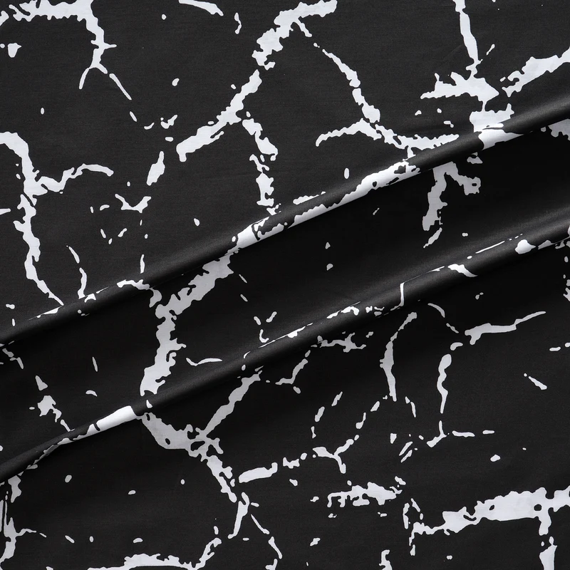 100% Baumwolle Renforcé Bettwäsche - Mercer Black