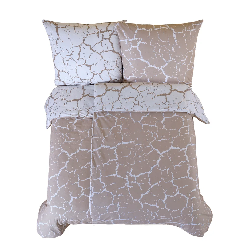 100% Baumwolle Renforcé Bettwäsche - Mercer Beige