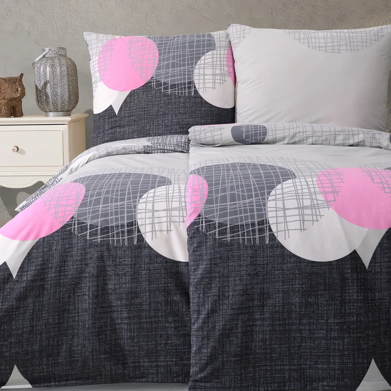 100% Baumwolle Renforcé Bettwäsche - Jadore Pink