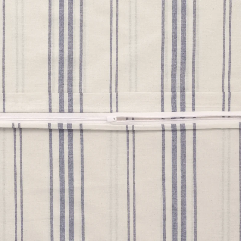 100% Baumwolle Natural Bettwäsche - Blau