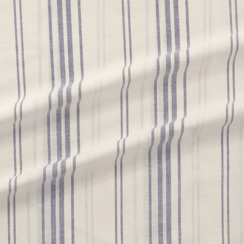 100% Baumwolle Natural Bettwäsche - Blau