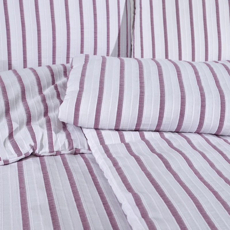 100% Baumwolle Natural Bettwäsche Vintage - Lila