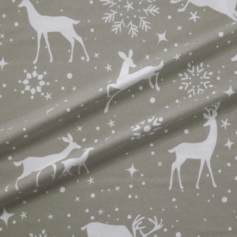 100% Baumwolle Biber Bettwäsche - Navidad