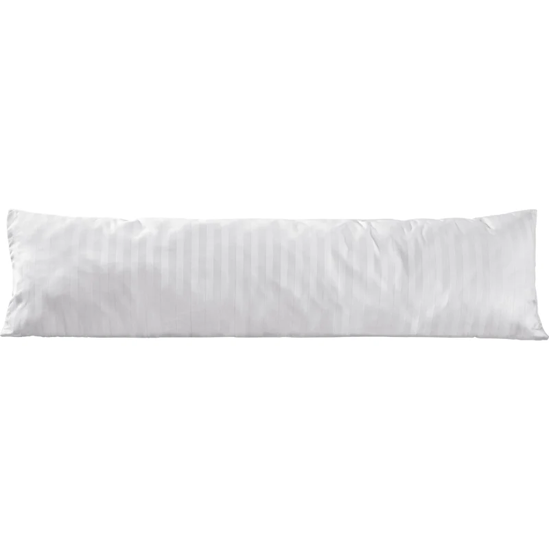 Mako Satin Kissenbezug Damast Streifen - Pure Label - Anthrazit - 40x40cm