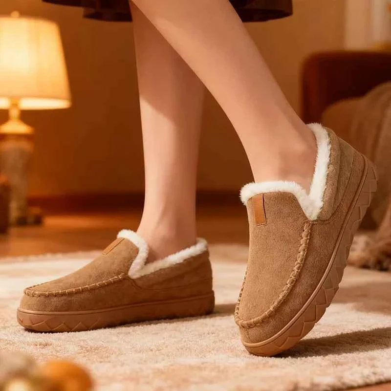 Plüsch-Winterpantoffeln für Herren – Angenehme Wärme für entspannte Stunden zu Hause