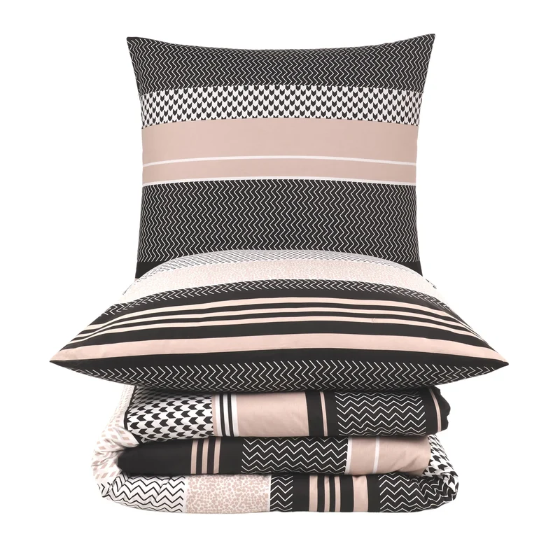 100% Baumwolle Renforcé Bettwäsche - Zigo Beige