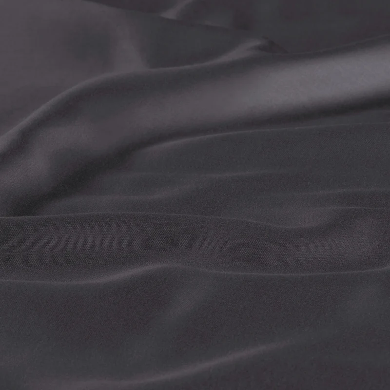 Satin Kopfkissen - Pure Label - Anthrazit - 40x60cm