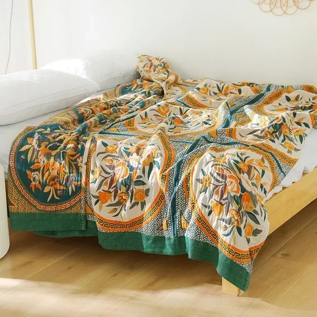 Genießen Sie den Sommer in vollen Zügen mit unserer Boho-Sommer-Baumwolldecke