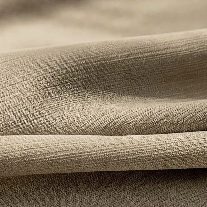 Vorhang Creamy Velvet 90% Verdunkelung Beige – mit Kräuselband (1 Stück)
