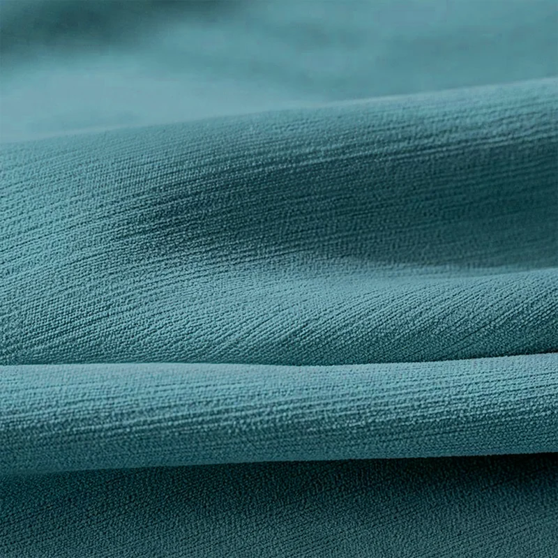 Vorhang Creamy Velvet 99% Verdunkelung Türkis – mit Kräuselband (1 Stück)