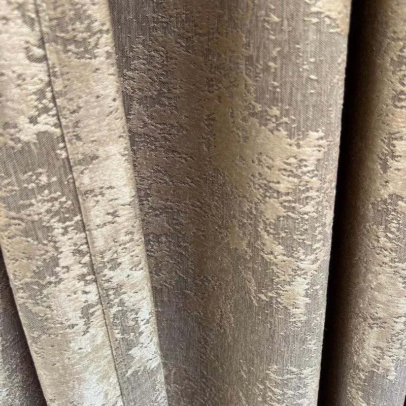 STAR Halbblickdichter Stoff Beige – mit Kräuselband (1 Stück)