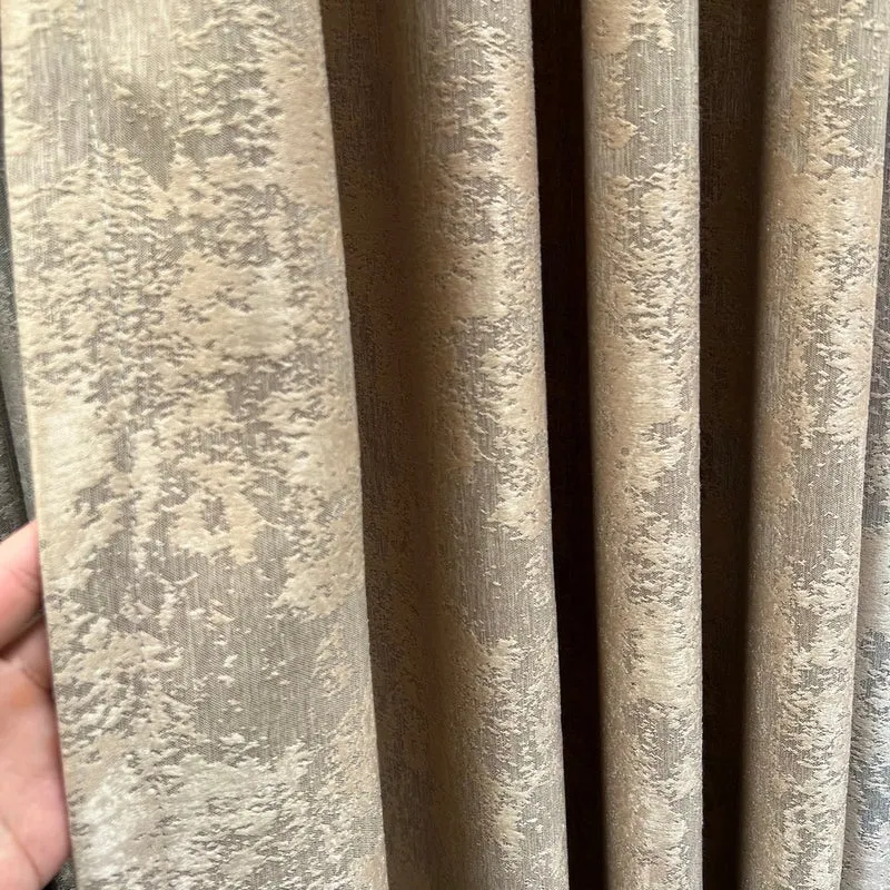 STAR Halbblickdichter Stoff Beige – mit Kräuselband (1 Stück)