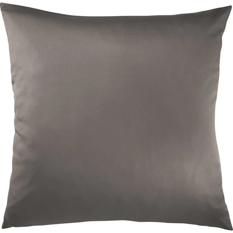 Satin Kopfkissen - Pure Label - Taupe - 80x80cm