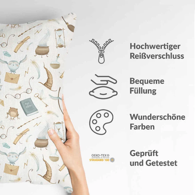 Gesundheitskissen Weiß Magische Dinge