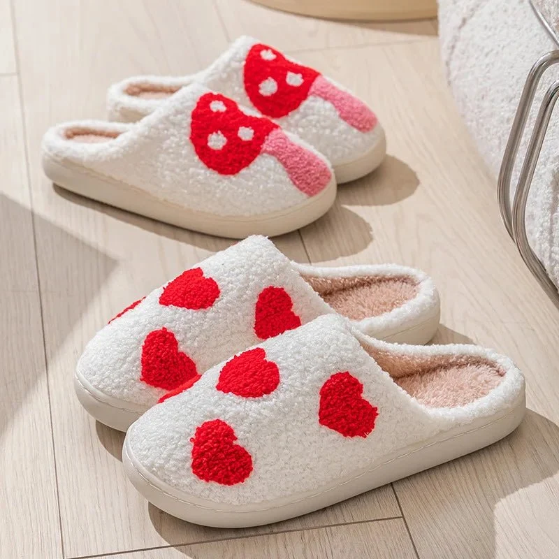 Niedliche Winterpantoffeln für Damen – Kuschelige Plüsch-Flip-Flops für mehr Komfort in Innenräumen