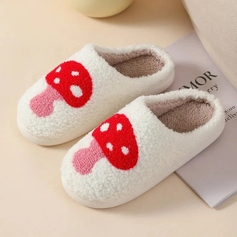 Niedliche Winterpantoffeln für Damen – Kuschelige Plüsch-Flip-Flops für mehr Komfort in Innenräumen