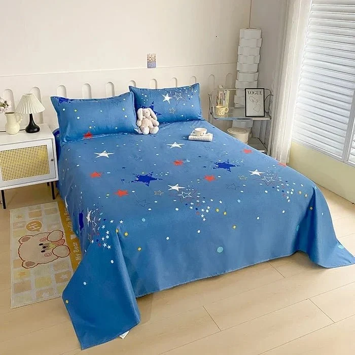 Bettwäsche mit rotem Blumenmuster – erhältlich in den Größen Doppelbett, Einzelbett, Queensize und Kingsize.