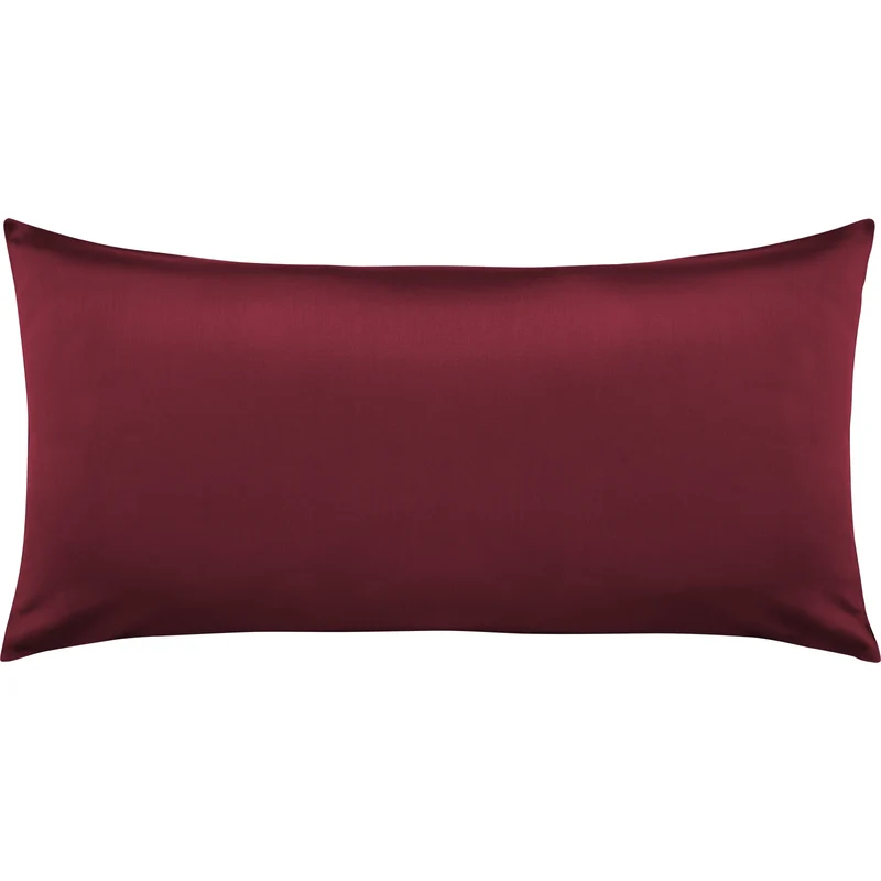 Satin Kopfkissen - Pure Label - Aurora Rot - 40x80cm