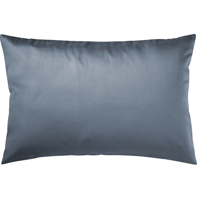 Satin Kopfkissen - Pure Label - Stahlblau - 40x60cm