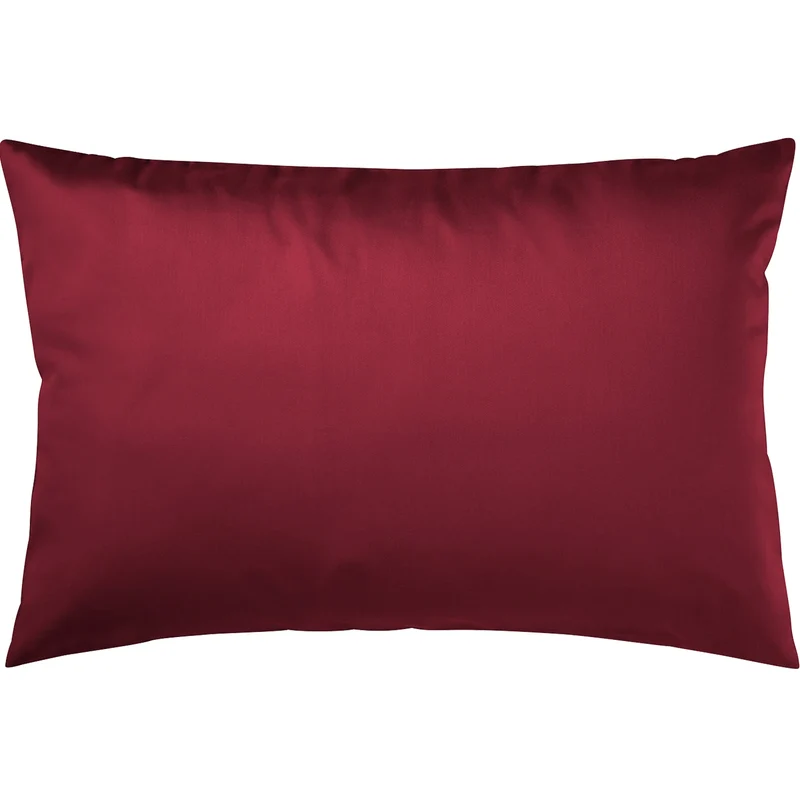 Satin Kopfkissen - Pure Label - Aurora Rot - 40x60cm