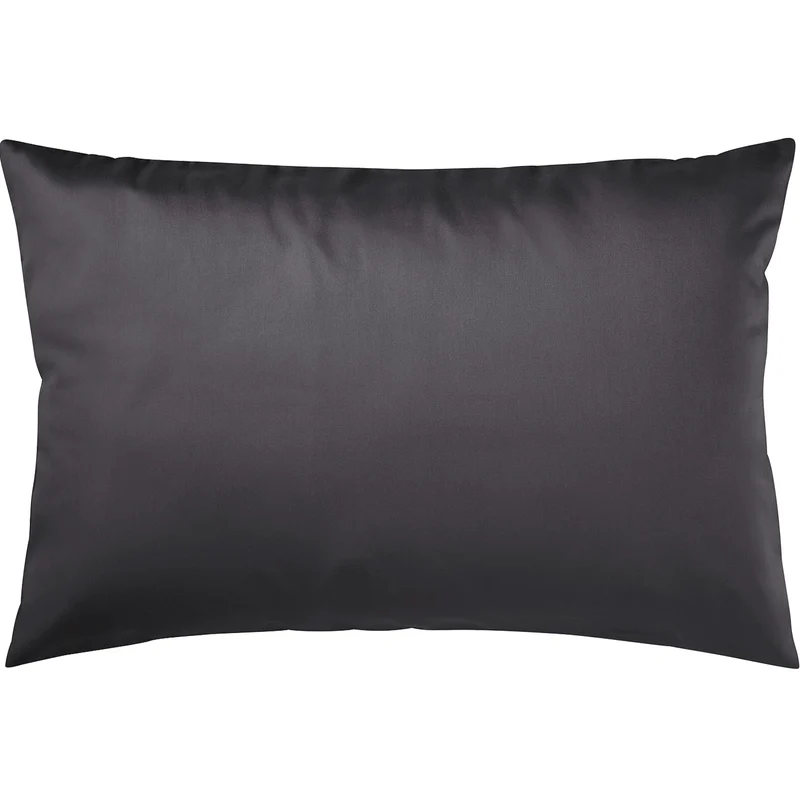 Satin Kopfkissen - Pure Label - Anthrazit - 40x60cm