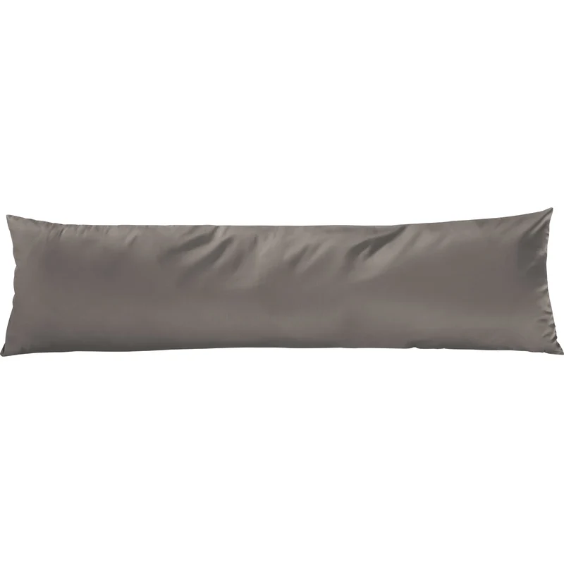Satin Kopfkissen - Pure Label - Taupe - 40x145cm