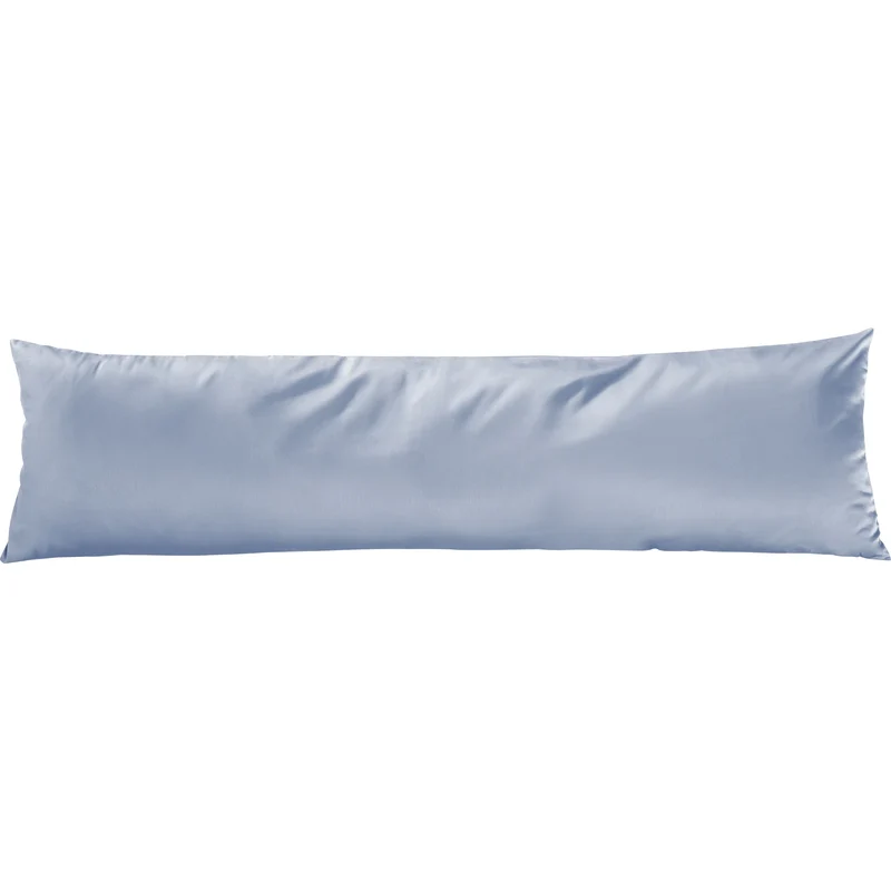 Satin Kopfkissen - Pure Label - Ice Blau - 40x145cm