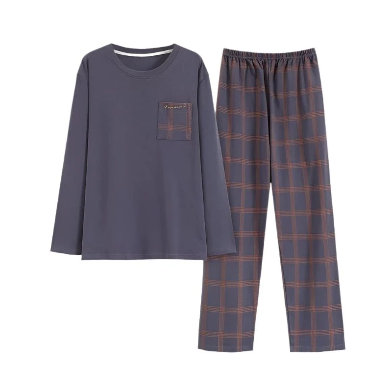 Herren-Pyjama-Set in Übergröße für ultimativen Komfort