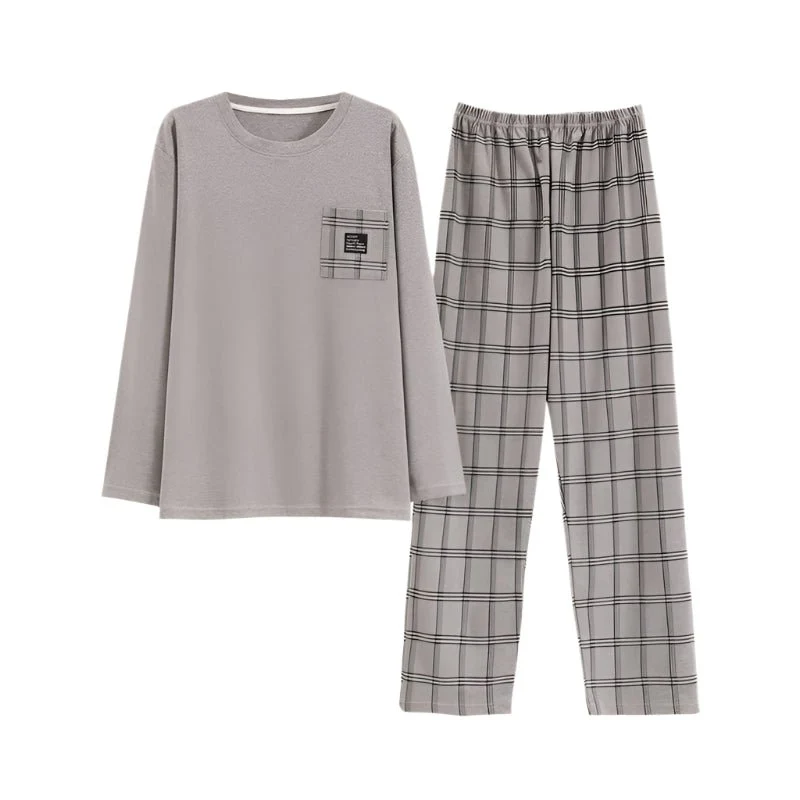 Herren-Pyjama-Set in Übergröße für ultimativen Komfort
