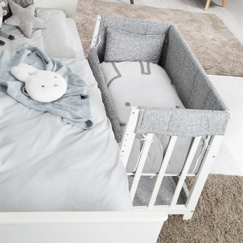 Stubenbett "Miffy" – 3 in 1, Beistellbett, inkl. kompletten Bettzubehör