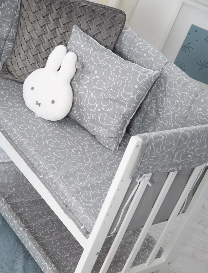 Stubenbett "Miffy" – 3 in 1, Beistellbett, inkl. kompletten Bettzubehör