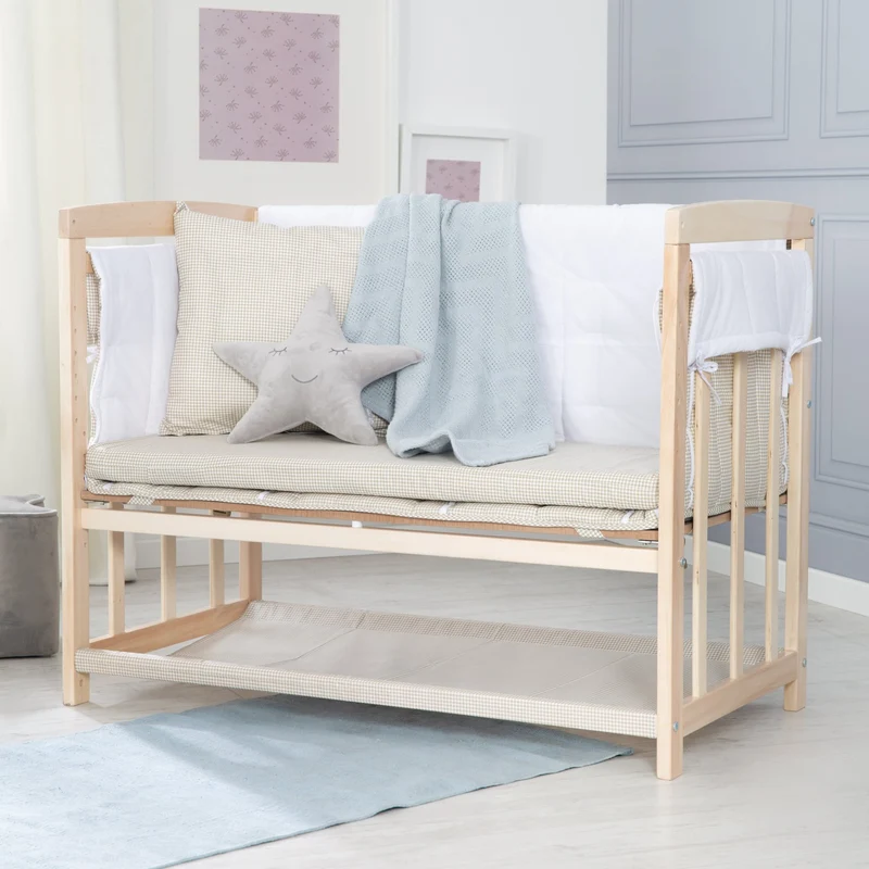 Stuben-/Beistellbett "Liebhabär" – 4 in 1, Babybett, Wiege, Kinderbank