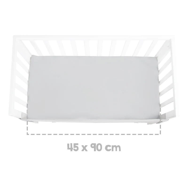 Beistellbett "roba Style" – 2 in 1, weiß, inkl. Matratze, Nestchen & Barriere