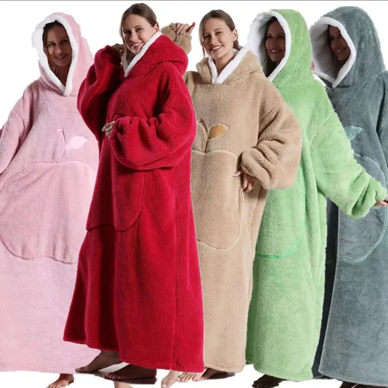Kuschelige, übergroße Hoodie-Decke für ultimative Wärme und Stil