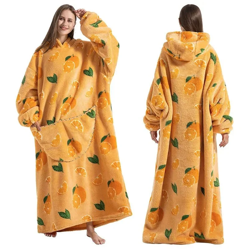 Kuschelige, übergroße Hoodie-Decke für ultimative Wärme und Stil
