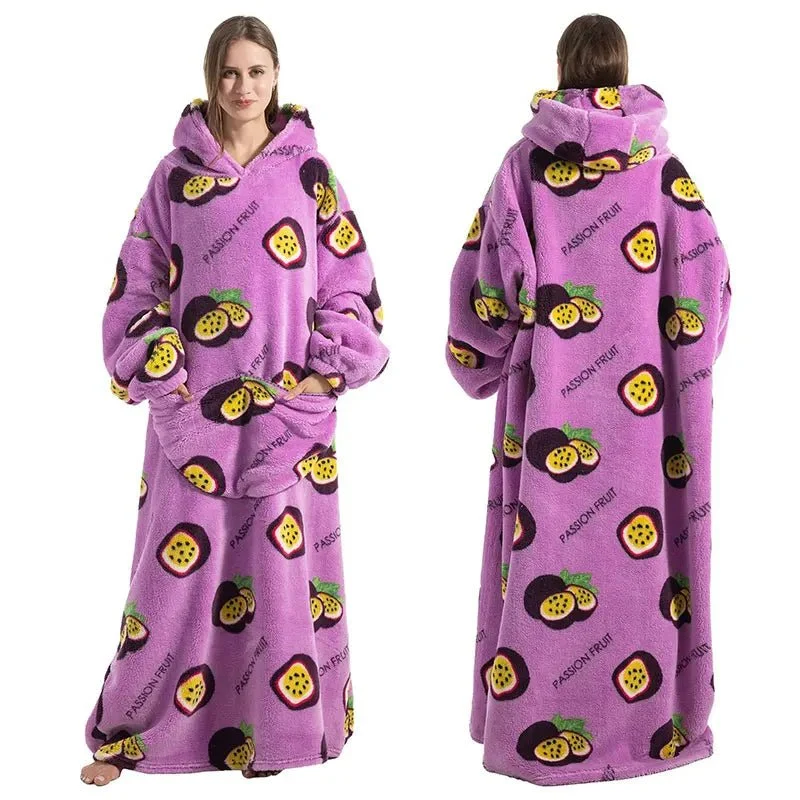 Kuschelige, übergroße Hoodie-Decke für ultimative Wärme und Stil