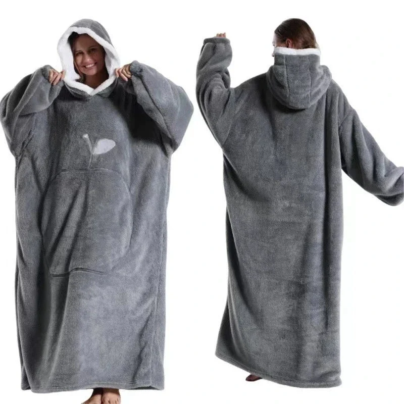 Kuschelige, übergroße Hoodie-Decke für ultimative Wärme und Stil