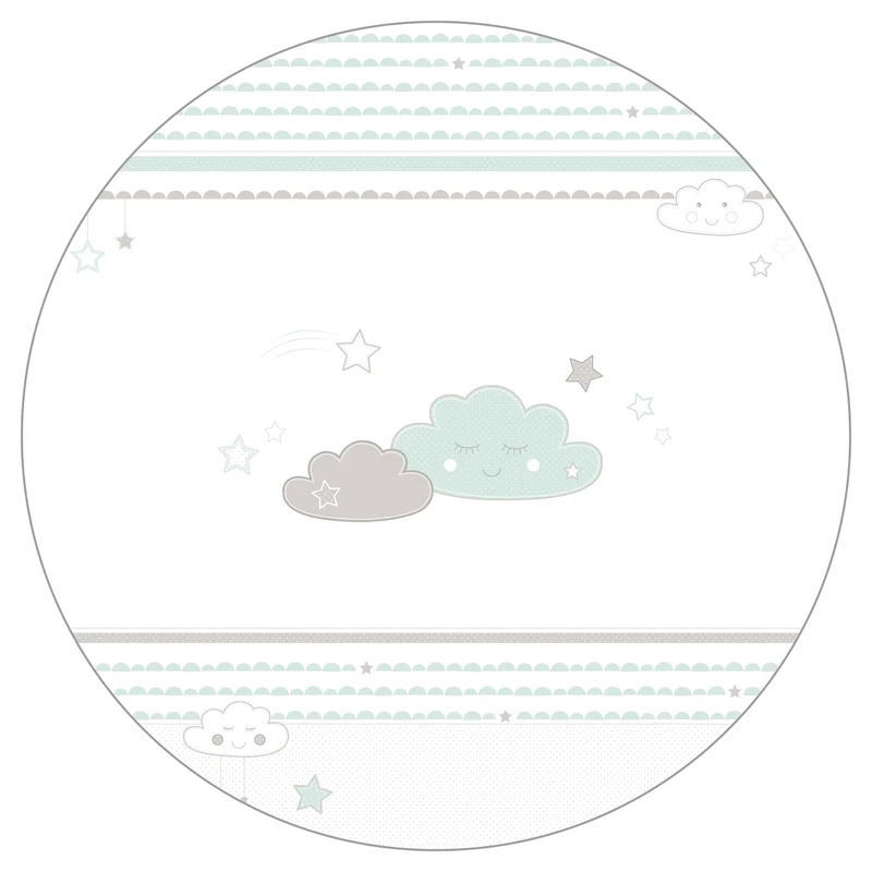 Room Bed "Happy Cloud" – 60 x 120 cm, Beistellbett zum Elternbett, komplette Ausstattung