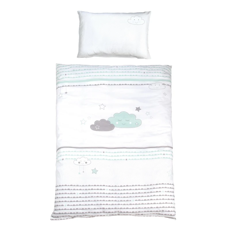 Room Bed "Happy Cloud" – 60 x 120 cm, Beistellbett zum Elternbett, komplette Ausstattung