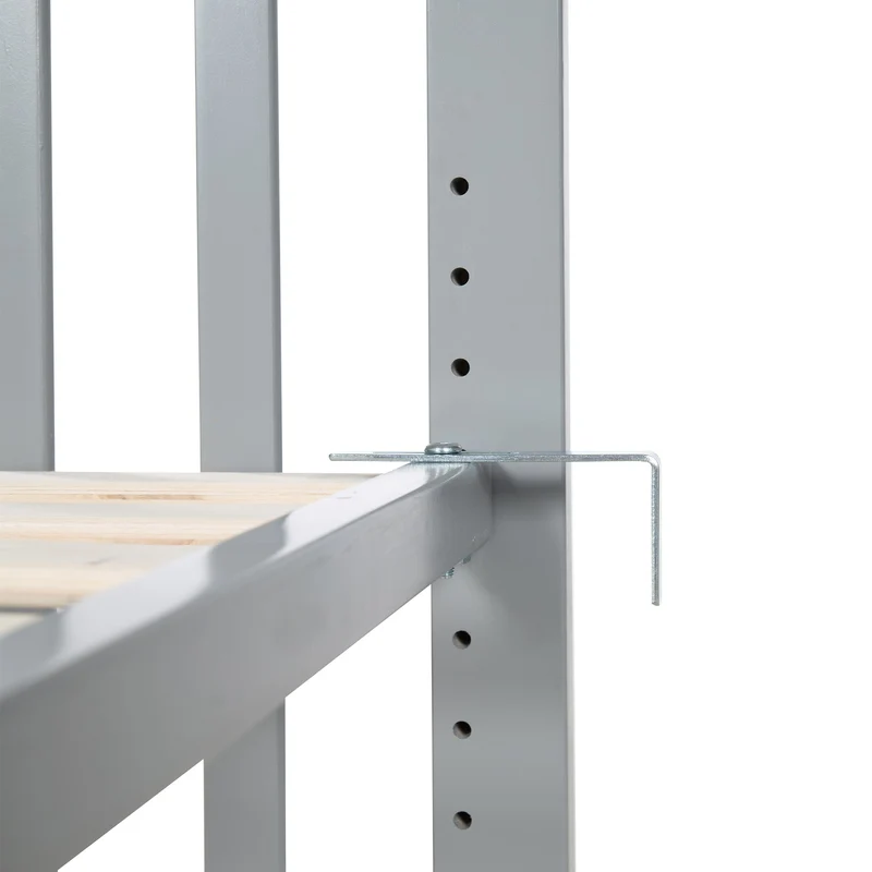 Room Bed "safe asleep®" – 60 x 120 cm, "Little Stars", Beistellbett inkl. Zubehör, taupe, lackiert
